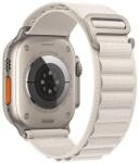 FORCELL F-DESIGN FA13 Apple Watch 38/40/41mm nylon szíj, bézs - extratelgsm