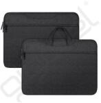 Dux Ducis LBTC kézitáska álló LAPTOP/NOTEBOOK/TABLET (univerzális, textil, kézpánt, 15.5-16" méret) FEKETE - extratelgsm