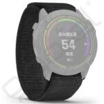 Silverline Pótszíj (egyedi méret, 20mm, nylon, tépőzáras, légáteresztő) FEKETE