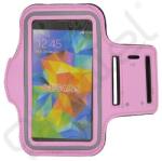 Silverline Tok álló (univerzális, karpánt, 5" méret, SPORT) RÓZSASZÍN