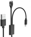 Gigapack töltőkábel 2in1 (USB-A - Garmin/USB-C, 115cm) fekete (GP-138235) (GP-138235)