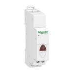 Schneider Electric Schneider ACTI9 iIL jelzőlámpa, egyes, piros, 110-230VAC (A9E18320) (A9E18320)