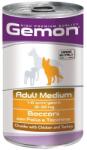 Gemon Dog Adult Medium konzerv csirke-Pulyka 12x1250g