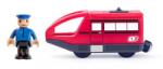 Woodyland Mașină electrică Woody Modern - roșu (OLP102191908) Trenulet