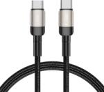 Tech-Protect UltraBoost Evo USB-C / USB-C PD kábel 100W 5A 1m - titán - smartdiszkont