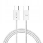 Tech-Protect UltraBoost Classic USB-C / USB-C PD 60W 3A 2m kábel - fehér