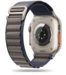 Tech-Protect Nylon Pro szíj Apple Watch 4 / 5 / 6 / 7 / 8 / 9 / SE / Ultra 1 / 2 (42/44/45/49 mm) - Kék-szürke