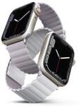 UNIQ Revix szíj Apple Watch 1/2/3/4/5/6/7/8/SE/SE2/Ultra 42/44/45/49mm - lila-fehér