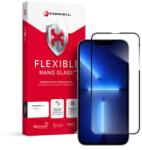 Forcell iPhone 13 Pro Max/14 Plus Forcell Flexible 5D Full Glue hibrid kijelzővédő üvegfólia fekete