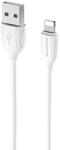 BOROFONE BX19 Benefit USB - Lightning kábel 2.4A 1m fehér