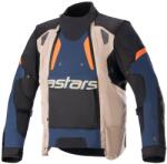 Alpinestars Halo Drystar motoros kabát sötétkék-khaki-narancssárga-fekete - motozem - 140 430 Ft