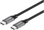 YENKEE Cablu USB-C 3.1 Gen2 100W - Viteză 10Gbps pentru Laptop & Telefon (YCU 323 BK) (YCU 323 BK) - pcone