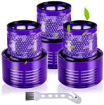  Mosható légszűrő Dyson V10 SV12 porszívókhoz, 3db-os készlet, tisztítókefével (utángyártott)