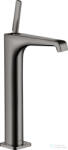 Hansgrohe AXOR CITTERIO E magasított mosdó csaptelep nem zárható leeresztővel, polírozott fekete króm 36104330 (36104330)