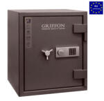 GRIFFON Seif certificat antiefractie antifoc CLE III 65 E S inchidere electronica si cheie SOS (CLEIII65ES)