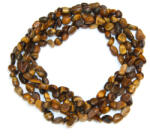  Colier Ochi de Tigru Natural Neregulat 6-13 x 5-7 mm