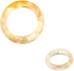  Inel din Agata Oul Tunetului Minerala Naturala - Diametru 52-68 mm - 26-30 x 26-30 x 7-8 mm - 1 Buc