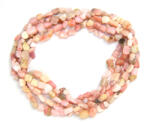  Colier din Opal Roz Natural Neregulat 6-12 x 5-8 mm