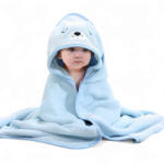  Nyuszis plüss kifogó, babaköntös, baba fürdőlepedő