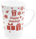  Karácsonyi piros bögre (ES07763_2)