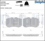 DELPHI fékbetétkészlet, tárcsafék DELPHI LP3702 (LP3702)