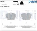 DELPHI fékbetétkészlet, tárcsafék DELPHI LP3722 (LP3722)