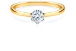 SAVICKI Inel de logodnă Triumph of Love: aur bicolor, cu diamant - savicki - 5 263,00 RON