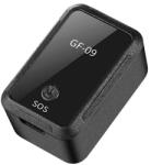 Techstar Mini GPS Tracker Techstar® GF-09, Localizare GPS WiFi si LBS, Microfon, MicroSD, SIM GPRS si MMS, Negru (SKU2182)