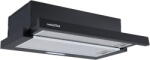 nobeLTek Hota incorporabila telescopica NobelTek NHO-T6001MB, Putere de absorbtie 500 mc/h, Iluminare LED, 60 cm, Negru (#NHO-T6001MB) Hota