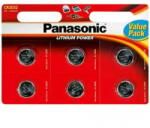 Panasonic 3V Lítium gombelem 6db-os (CR2032L/6BP) (CR2032L/6BP) - aqua
