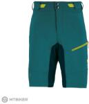 Karpos VAL VIOLA rövidnadrág, kékeszöld/neonsárga (L)