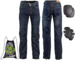 W-TEC Farmer motoros nadrág W-TEC Pawted sötétkék 4XL (14799-4XL)