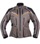 W-Tec Női túramotoros dzseki W-TEC Smackton Lady bővített L szürke-narancssárga (27074-L-1-P)