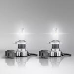 OSRAM Legális Osram Night Breaker LED Smart H4 közúton használható autós LED fényszóró szett, Közlekedési Hatóság engedéllyel, 6000K színhőmérséklet, akár +330% fényerő, 1650/1000 lumen fényáram, P43t fogla