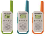 Motorola Talkabout T42 Triple Pack walkie talkie 3db (258338) (m258338) - aqua