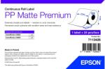 Epson 7113426 PP Matte, a ColorWorks esetében, 51mmx29m, polipropilén, fehér öntapadó címkék (7113426)