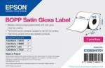 Epson C33S045701 BOPP Satin Gloss, a ColorWorks esetében, 220mmx750m, polipropilén, fehér öntapadó címkék (C33S045701)