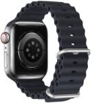 DUX DUCIS OCEAN WAVE szilikonszíj Apple Watch 38 / 40 / 41 mm grafit