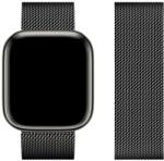 Forcell F-DESIGN FA03 szíj Apple Watch 42 / 44 / 45 / 49 mm fekete