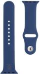 Tactical 838 Szilikon Szíj Apple Watch 1/2/3/4/5/6/7/8/9/SE 42/44/45/49mm, Sötétkék