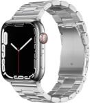 Forcell F-DESIGN FA10 szíj Apple Watch 42 / 44 / 45 / 49 mm ezüst