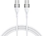 Wozinsky WSTCC1 USB-C / USB-C PD 65W kábel 1 m hosszú - fehér - smartdiszkont