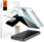 Spigen Glas. tR EZ Fit Privacy edzett üveg iPhone 15 Pro Max üvegfólia
