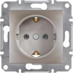 Schneider Electric Asfora Földelt Csatlakozóaljzat 2p+f 16a Ip20 Bronz (peph2900169)