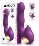 Action Toka Swinging 360 Vibe & Stimulating Licking Tongue Purple