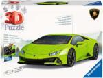 Ravensburger 3D Puzzle Ravensburger din 108 de piese - Lamborghini Huracán EVO Verde (11559)