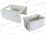 Elettrocanali KIT 120B 3 modulos szerelvénydoboz+fedél CP12060 csatornához Modul kapcsolókhoz (EC KIT 120B)