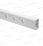 Elettrocanali EC 2209055 45x45-ös szerelvényezhető műanyag parapetcsatorna fedéllel 90x55mm 1 soros fehér 24m/csom (EC 2209055)