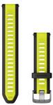 Garmin - curea silicon - Quick Release 20 - Forerunner 165 - Black/Yellow (010-11251-AL)