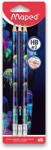 Maped Grafit Maped. Creion Deepsea Paradise cu cauciuc 6 buc, BL (0040-9851809)